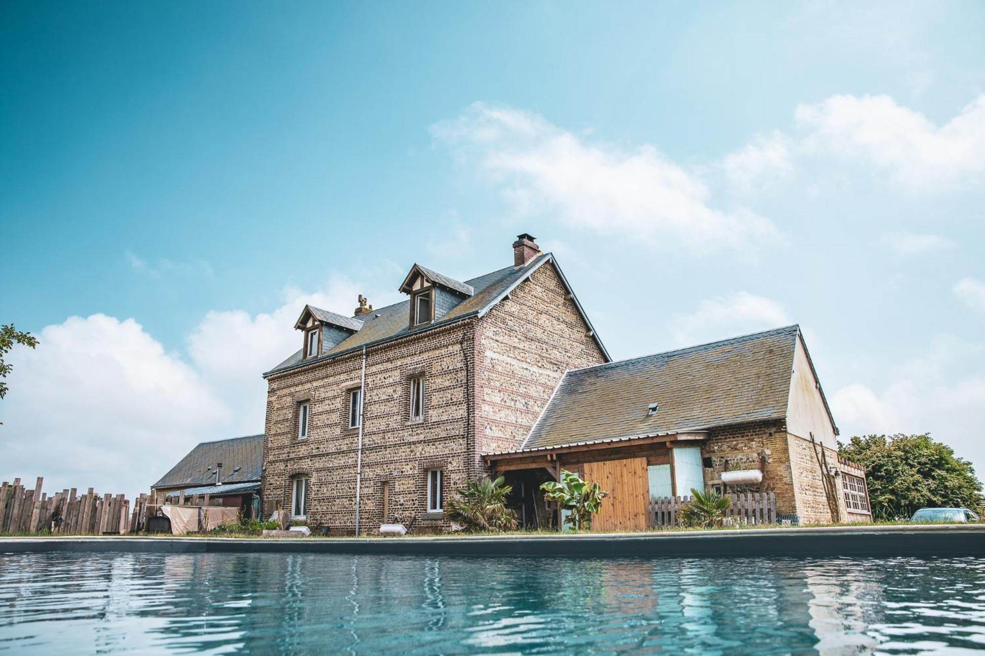 Ecolodge Entre Mer & Campagne - Maison Et Chambres D'Hotes - Le Havre Honfleur Etretat Octeville-sur-Mer Exterior foto
